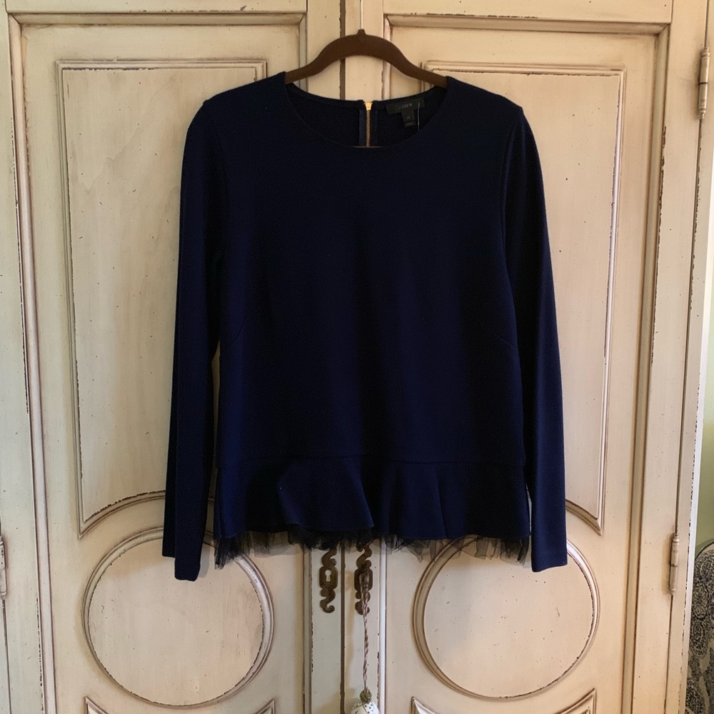 🆕 J.Crew Ponte Knit top - Picture 3 of 8